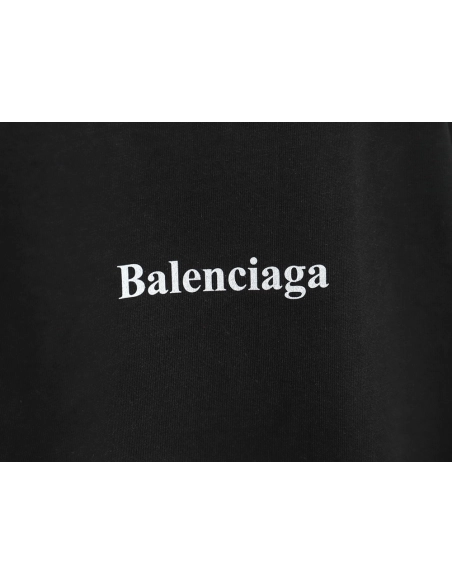 Balenciaga lettering print short sleeves,cheap Balenciaga