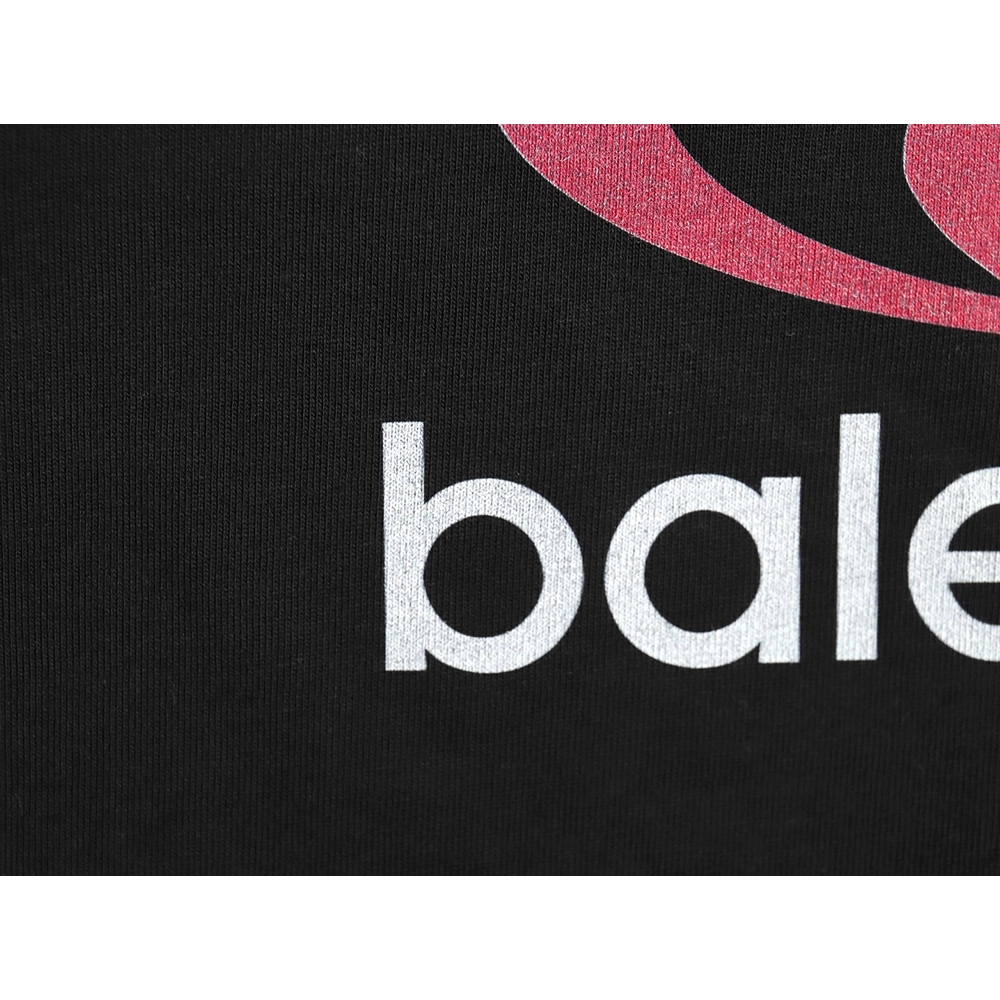 Balenciaga lettering print short sleeves,cheap Balenciaga
