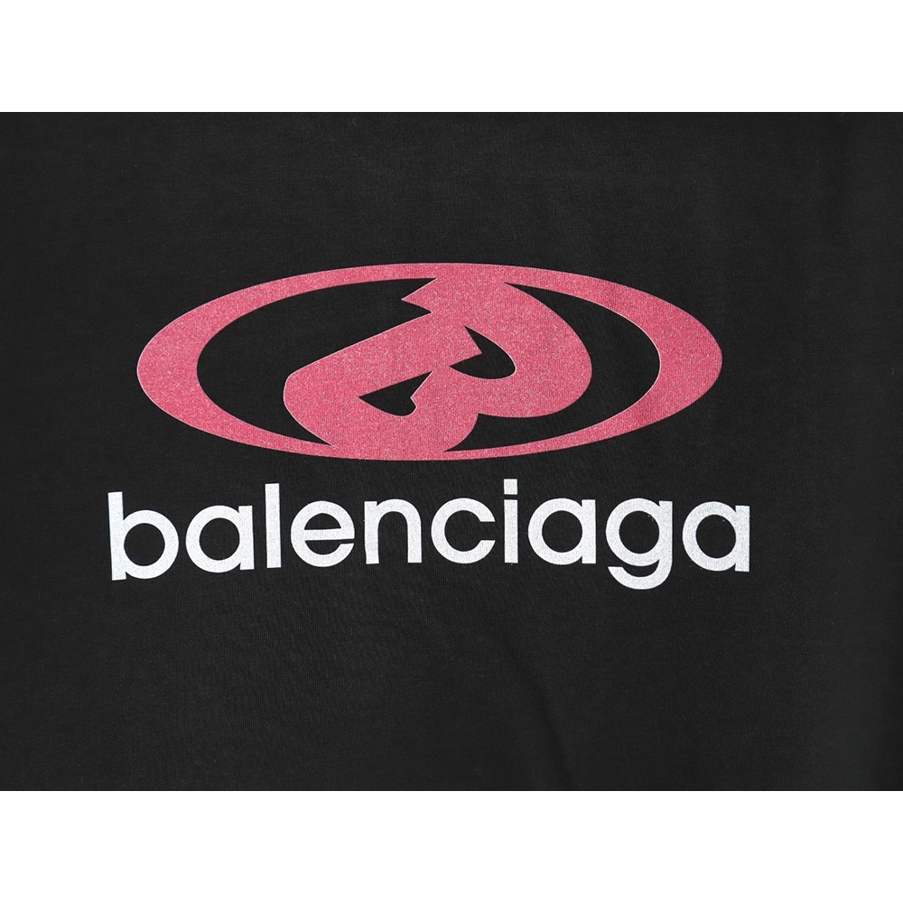 Balenciaga lettering print short sleeves,cheap Balenciaga