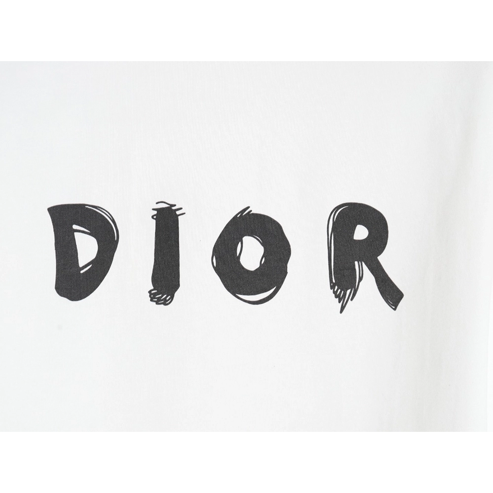 Dior Dragon Printed Letter Short Sleeve TShirt,cheap Dior