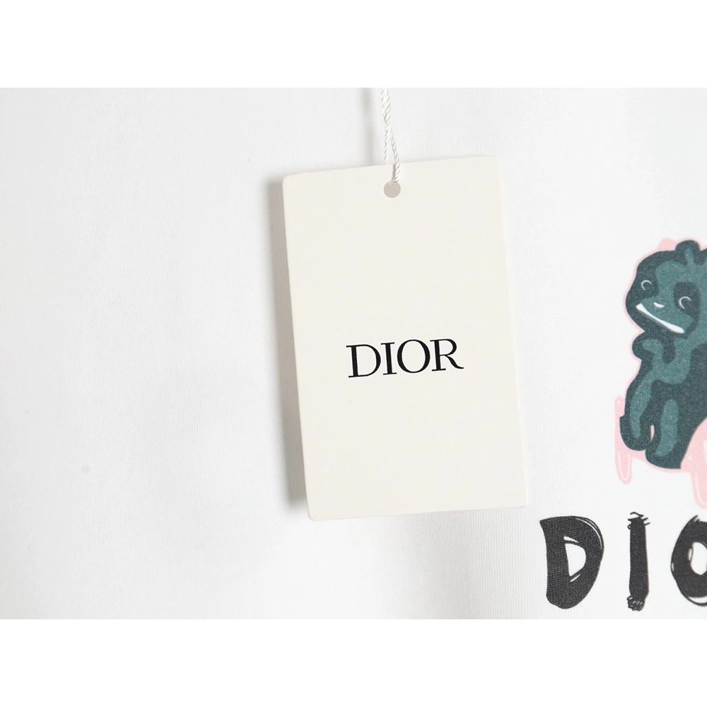 Dior Dragon Printed Letter Short Sleeve TShirt,cheap Dior
