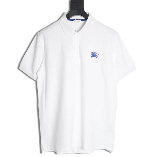 Burberry Chest Embroidered Horse Short Sleeve Polo Shirt,cheap Burberry