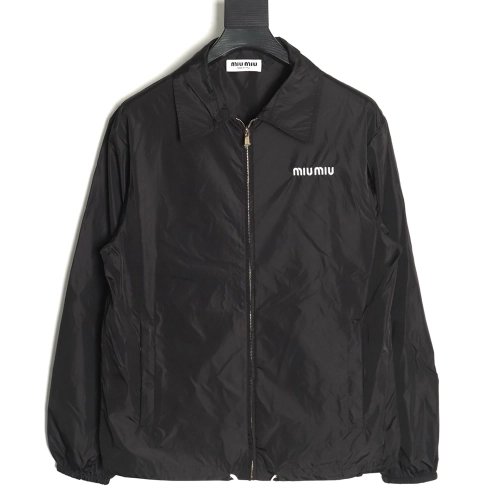 Miu Miu small logo nylon jacket,cheap Miu Miu