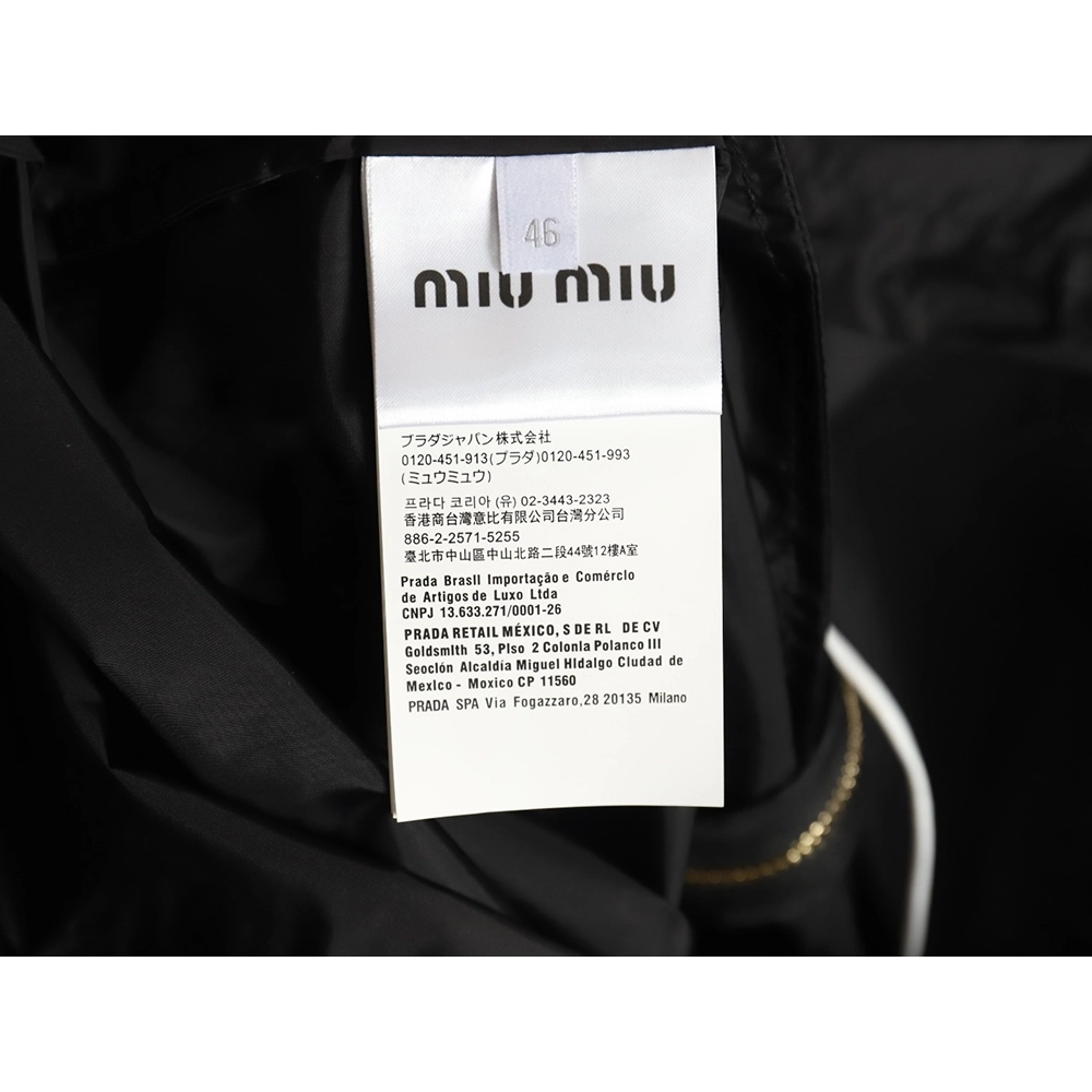 Miu Miu small logo nylon jacket,cheap Miu Miu