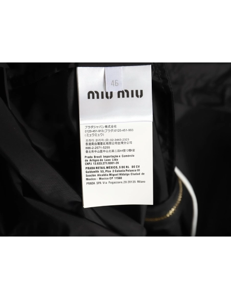 Miu Miu small logo nylon jacket,cheap Miu Miu