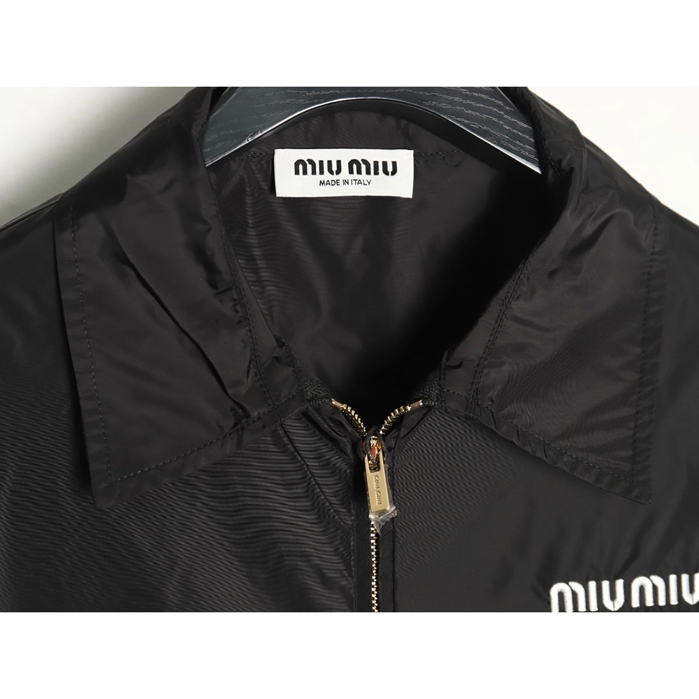 Miu Miu small logo nylon jacket,cheap Miu Miu