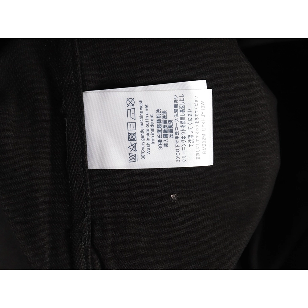 Louis Vuitton paneled black flocked shirt,cheap Louis Vuitton