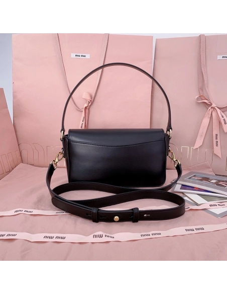 Miu Miu Penny leather bags 5BD270 23X13.5X5cm,cheap Miu Miu Bags