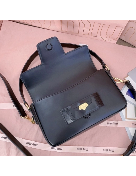 Miu Miu Penny leather bags 5BD270 23X13.5X5cm,cheap Miu Miu Bags