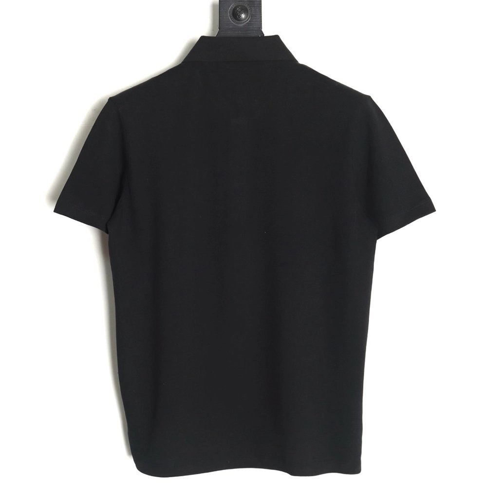 Burberry cursive embroidered signature short-sleeved polo shirt TSK1,Burberry