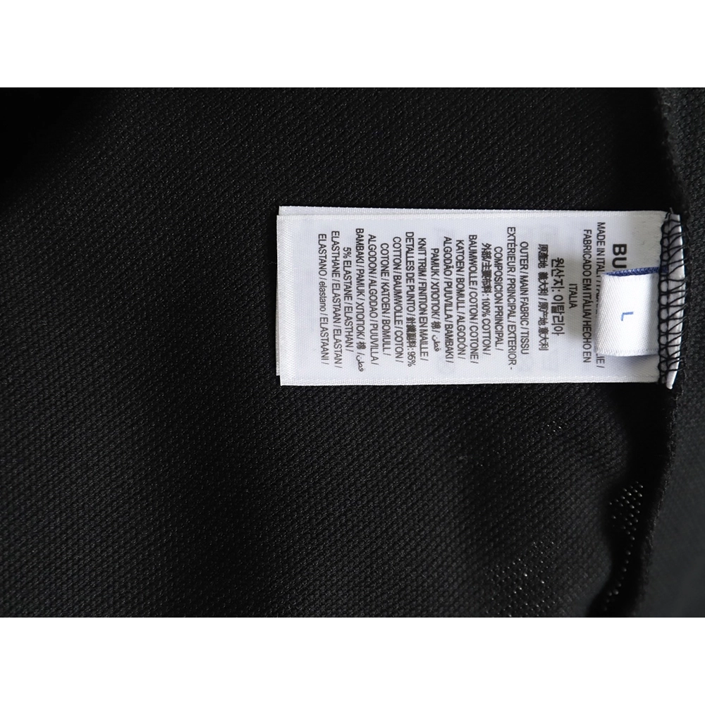 Burberry cursive embroidered signature short-sleeved polo shirt TSK1,Burberry