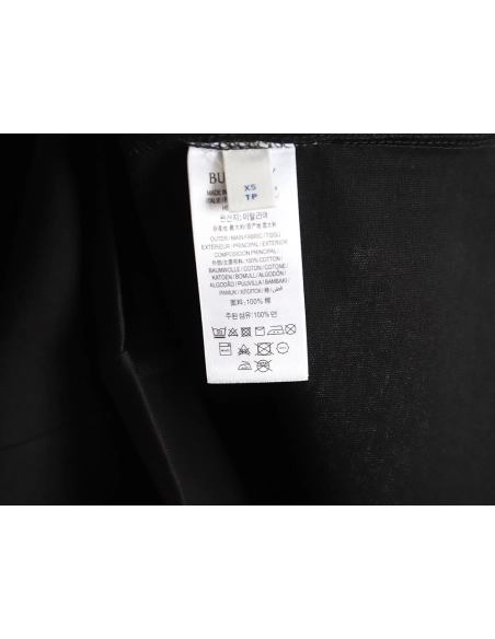 Burberry striped print embroidered horse short sleeves TSK1,Burberry