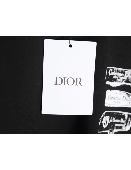 Dior flocked print logo short-sleeve TSK1,Dior
