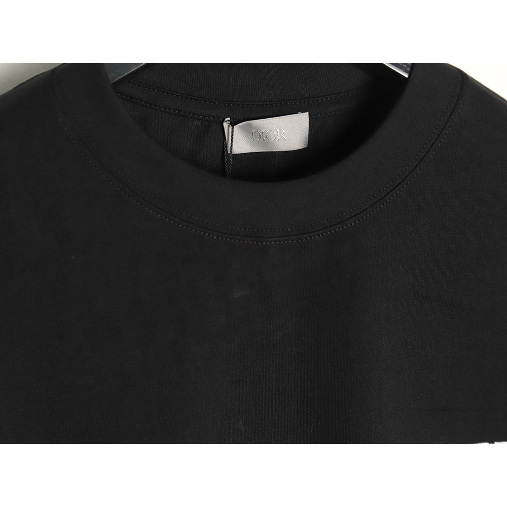 Dior flocked print logo short-sleeve TSK1,Dior