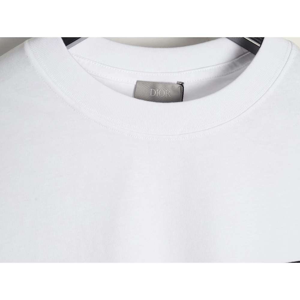 Dior flocked print logo short-sleeve,Dior