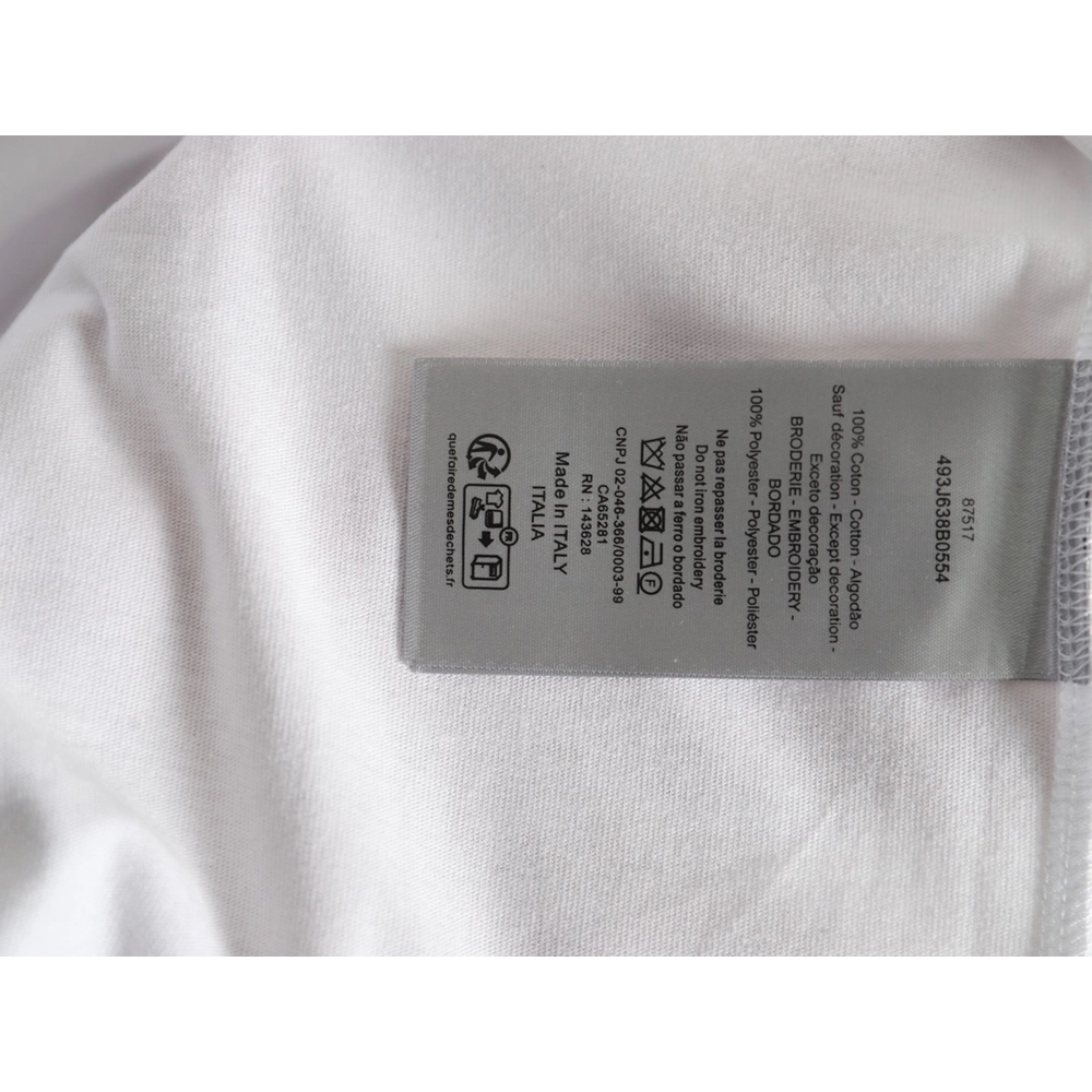 Dior flocked print logo short-sleeve,Dior