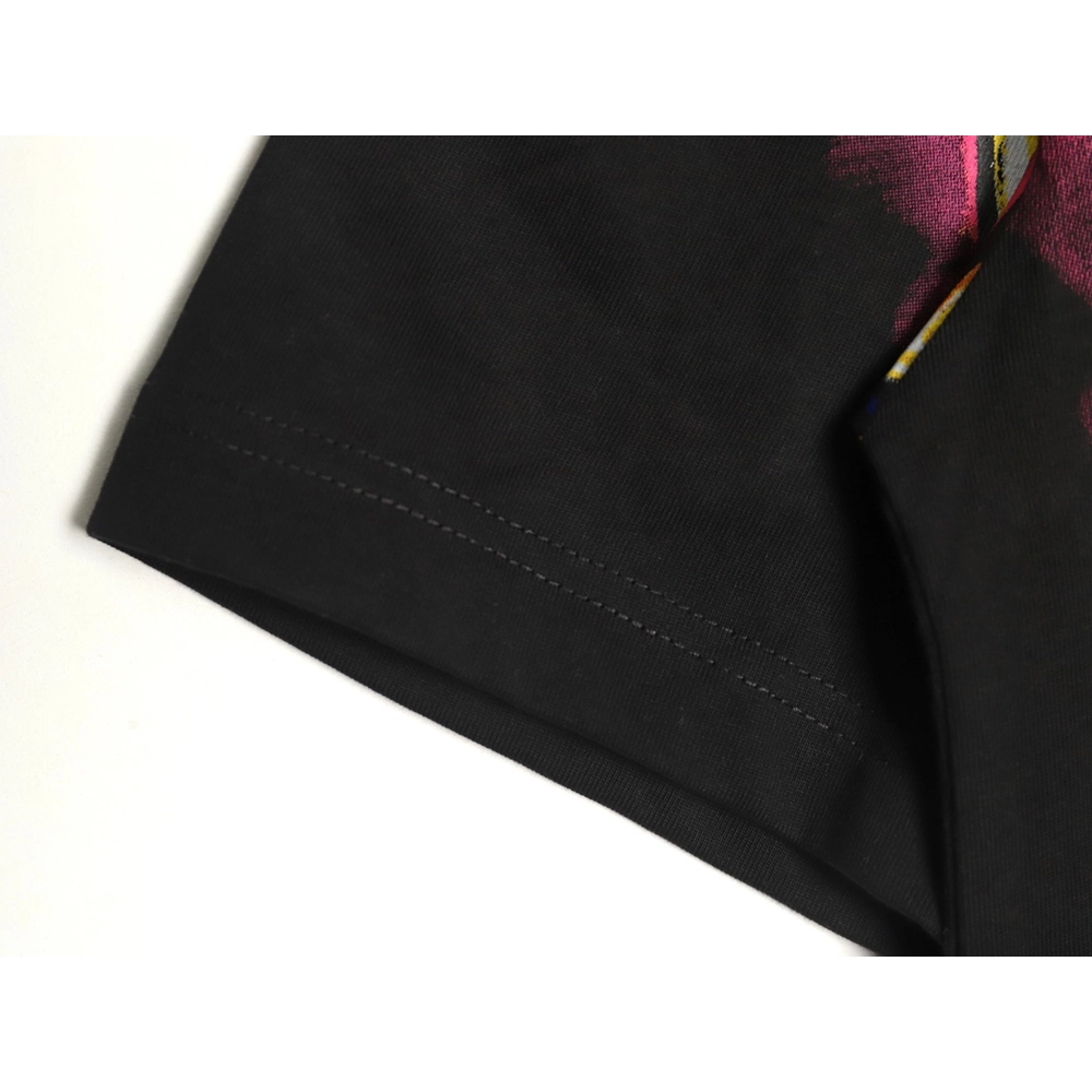 Louis Vuitton flame lettering print short sleeves TSK1,Louis Vuitton