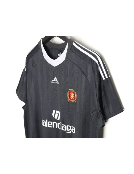 Balenciaga &amp; Adidas joint Manchester United jersey short sleeves,Balenciaga