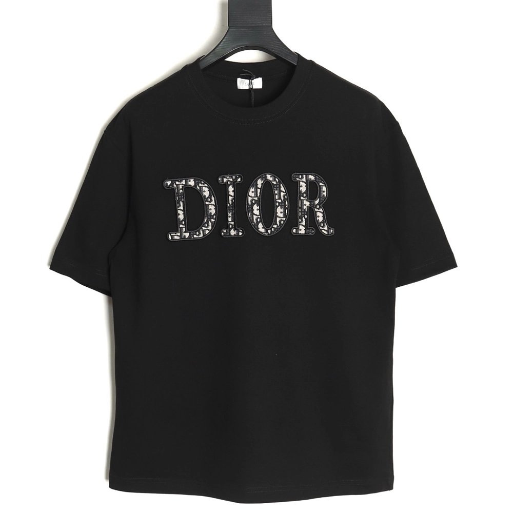 Dior presbyopia embroidered letter short sleeves TSK1,Dior