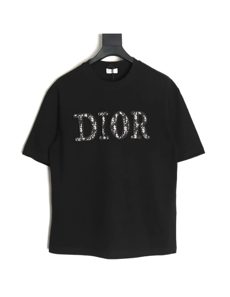 Dior presbyopia embroidered letter short sleeves TSK1,Dior