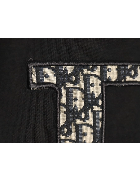 Dior presbyopia appliqu¨¦ letter short sleeves TSK1,Dior