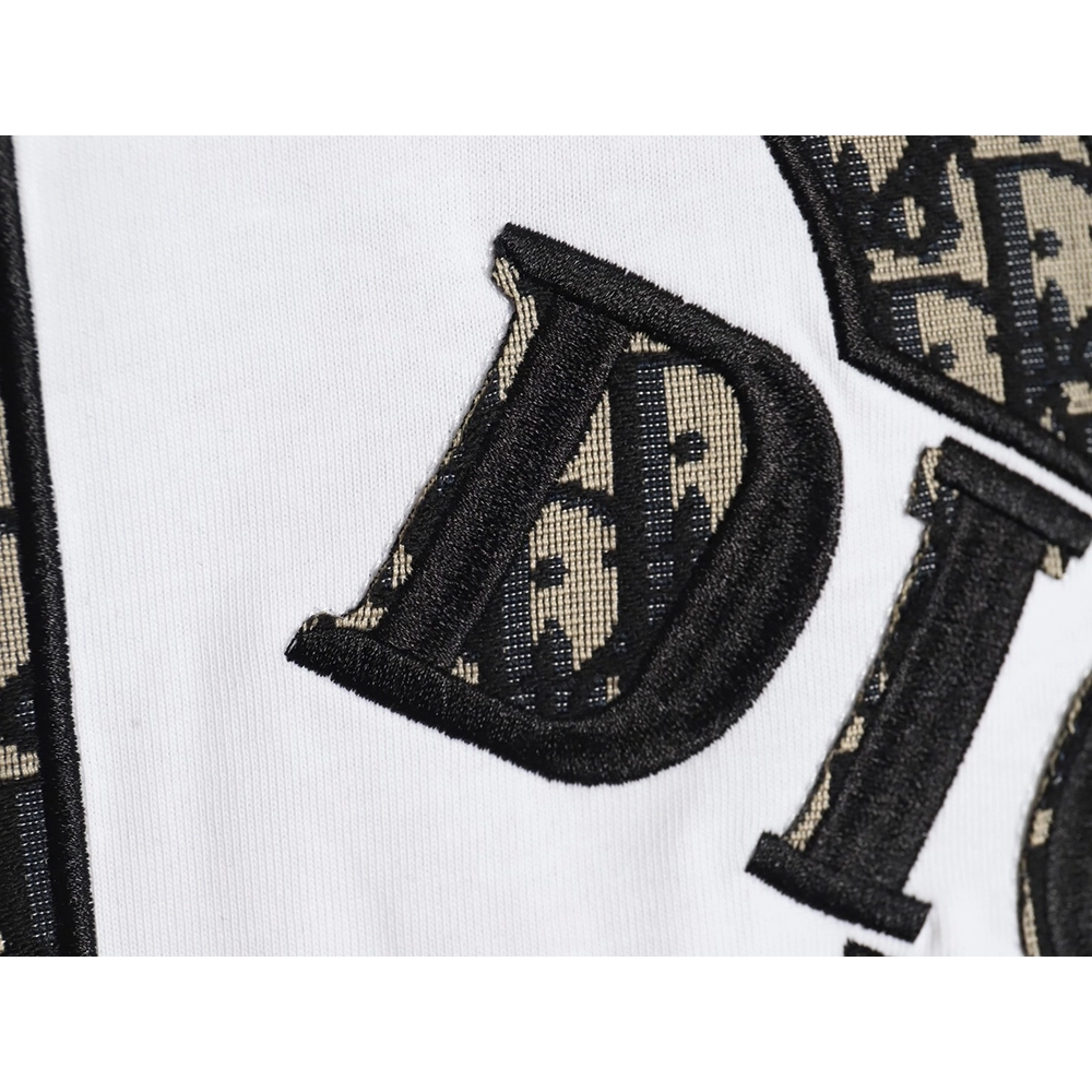 Dior presbyopia appliqu¨¦ letter short sleeves,Dior