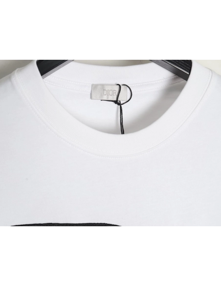 Dior presbyopia appliqu¨¦ letter short sleeves,Dior