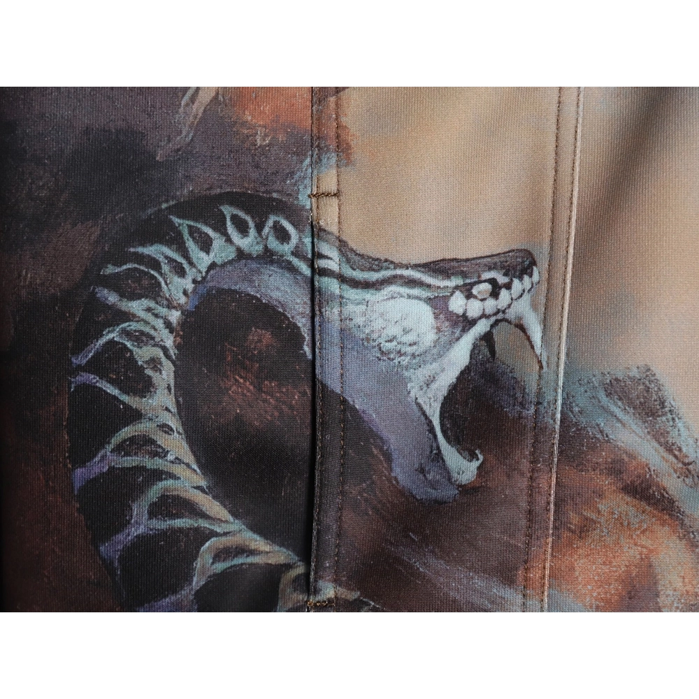 Supreme &amp; Frank Frazetta denim thick jacket,Supreme