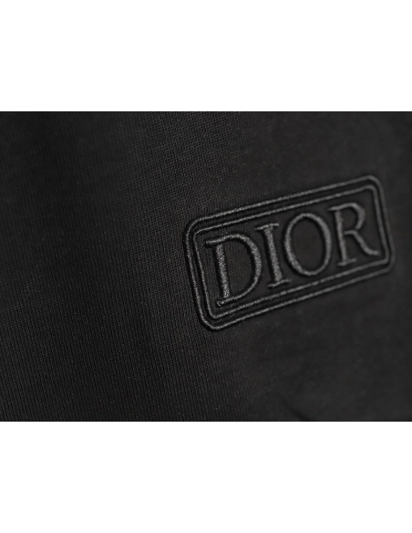 Dior chest embroidered lettering short sleeve T-shirt TSK1,Dior