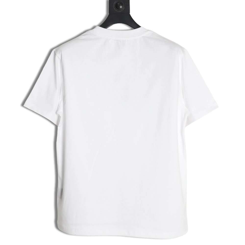 Dior chest embroidered lettering short sleeve T-shirt,Dior
