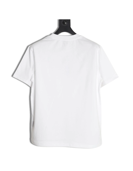 Dior chest embroidered lettering short sleeve T-shirt,Dior