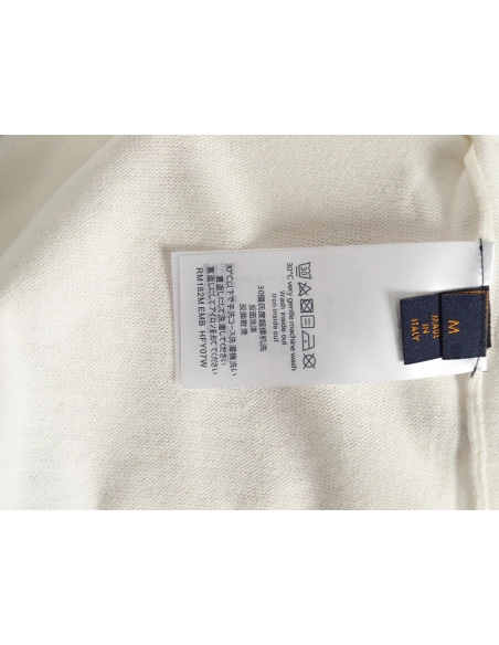 Louis Vuitton jacquard logo knitted short sleeves,Louis Vuitton