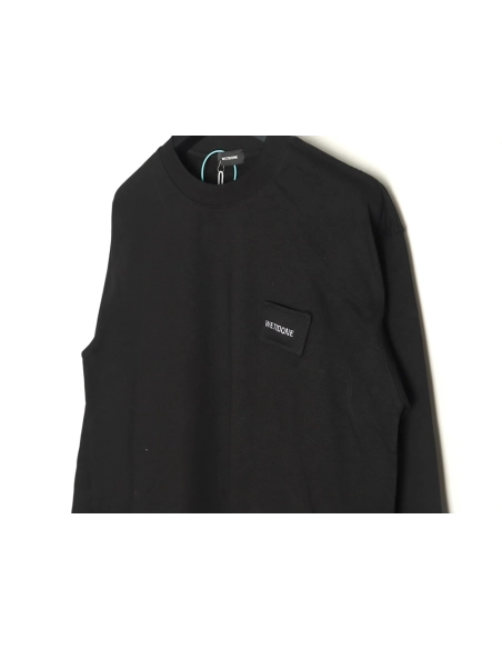 We11 Done Logo Embroidered Simple Long Sleeve T-Shirt TSK2,We11done