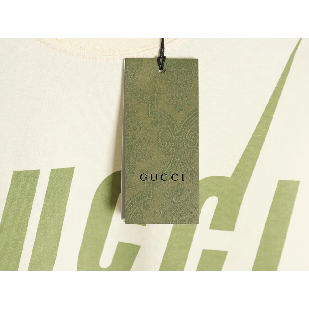 Gucci Avocado Lightning Print Short Sleeve T-shirt,Gucci