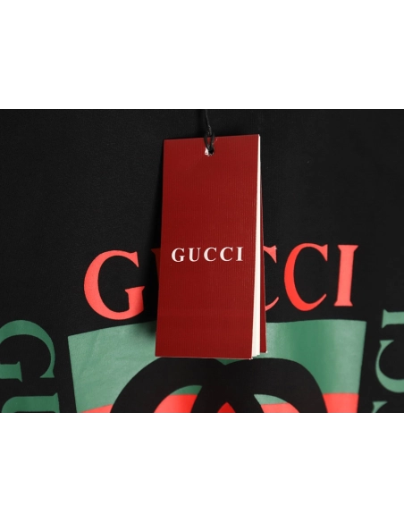 Gucci Square Letter Print Short Sleeve T-Shirt TSK1,Gucci
