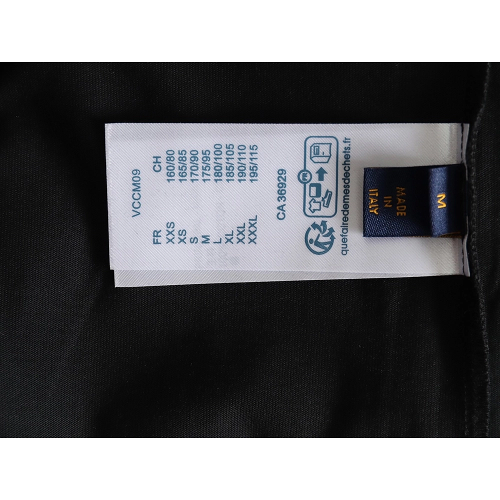 Louis Vuitton Cursive Chain Embroidered T-shirt TSK1,Louis Vuitton