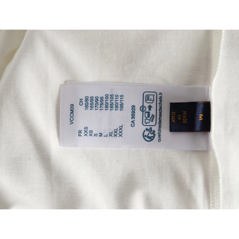 Louis Vuitton Cursive Chain Embroidered T-shirt,Louis Vuitton