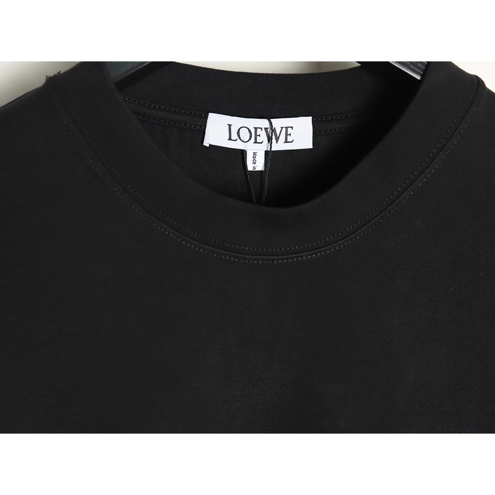 Loewe misplaced logo embroidery T-shirt TSK1,Loewe