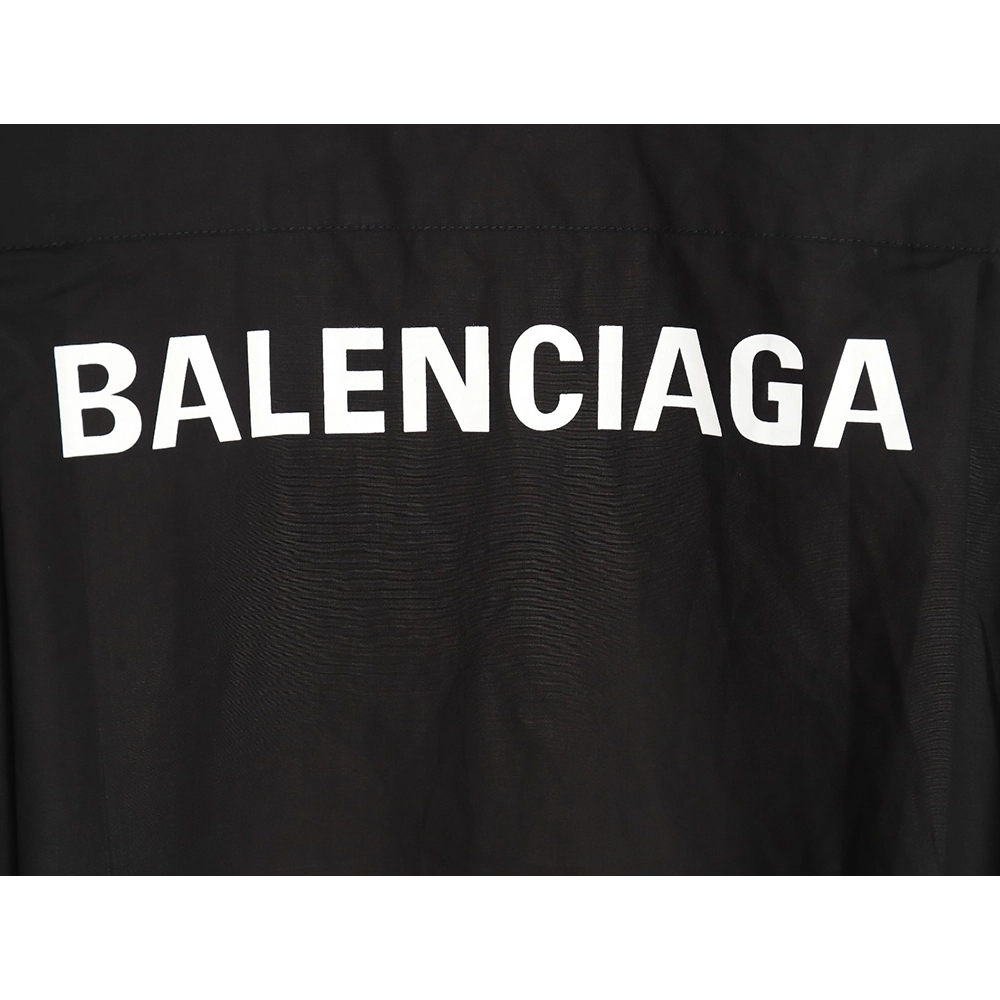Balenciaga back logo print long sleeve shirt TSK1,Balenciaga