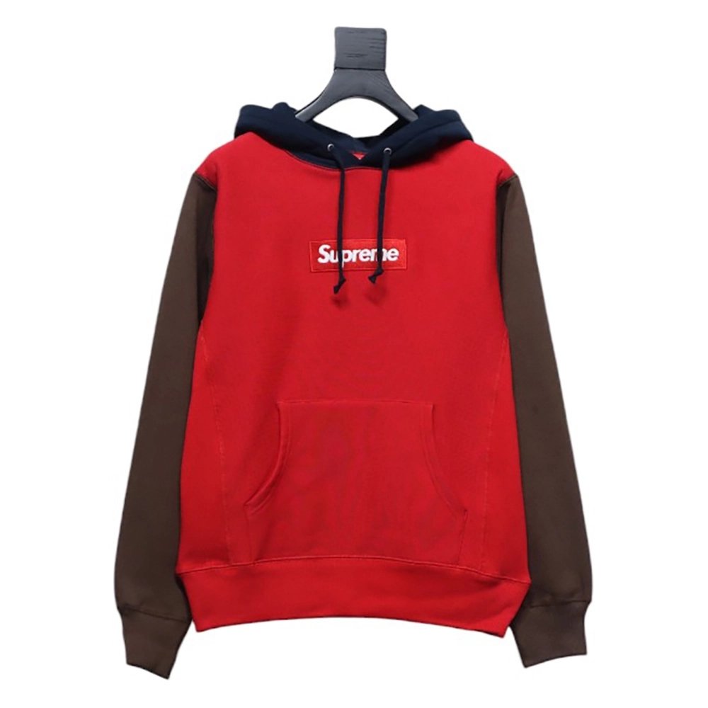 Supreme chest embroidered logo hooded sweatshirt TSK2,Supreme