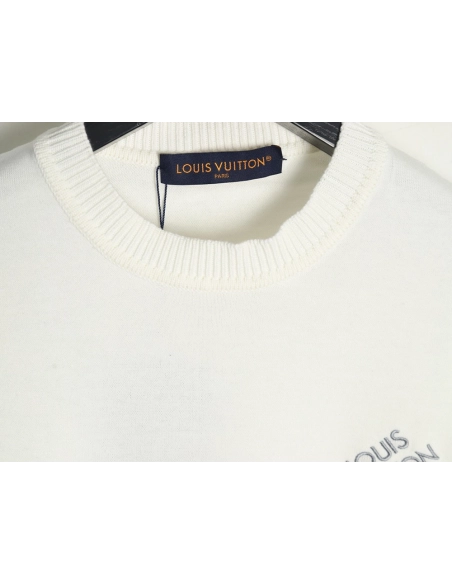 Louis Vuitton Pin Knit Short Sleeve T-Shirt,Louis Vuitton