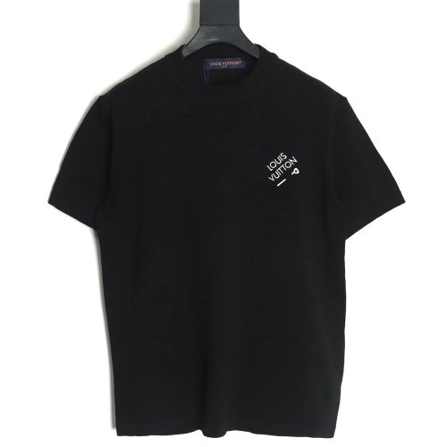 Louis Vuitton Pin Knit Short Sleeve T-Shirt TSK1,Louis Vuitton