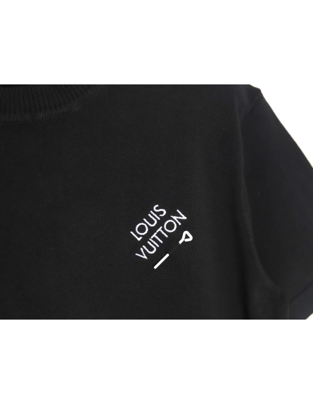 Louis Vuitton Pin Knit Short Sleeve T-Shirt TSK1,Louis Vuitton