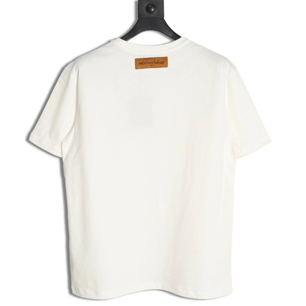 Louis Vuitton denim pocket short sleeves,Louis Vuitton