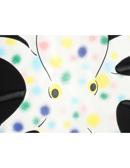 Loewe Octopus print and Anagram embroidered short-sleeved T-shirt TSK1,Loewe