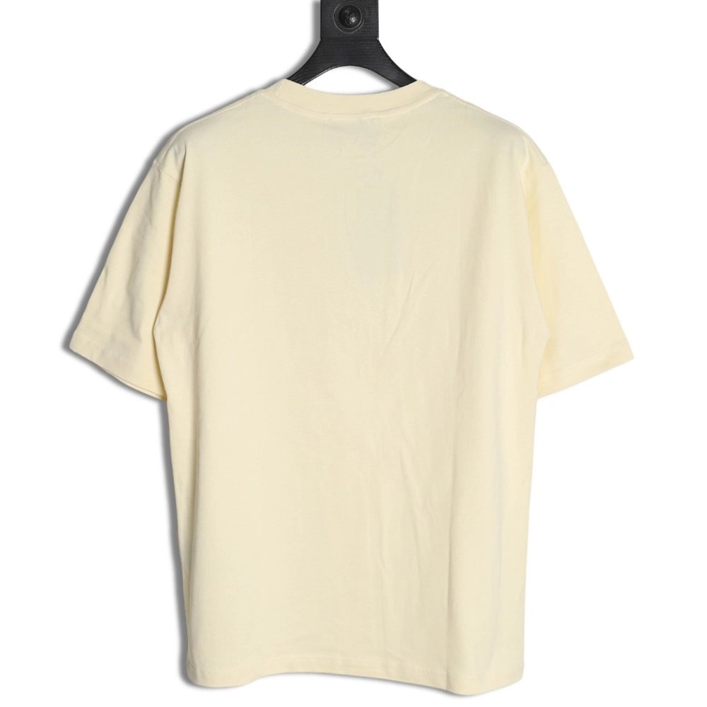 Gucci Double G interlocking logo foam print short-sleeved T-shirt,Gucci