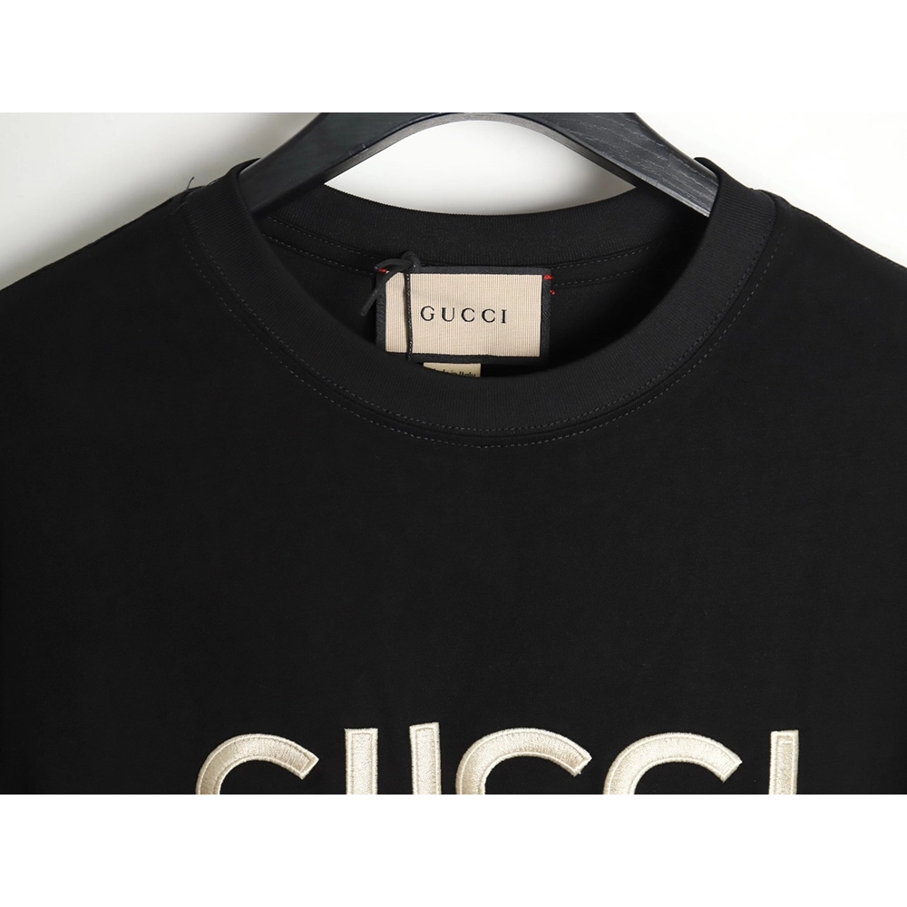 Gucci classic 1921 letter embroidered logo pattern short sleeve TSK1,Gucci