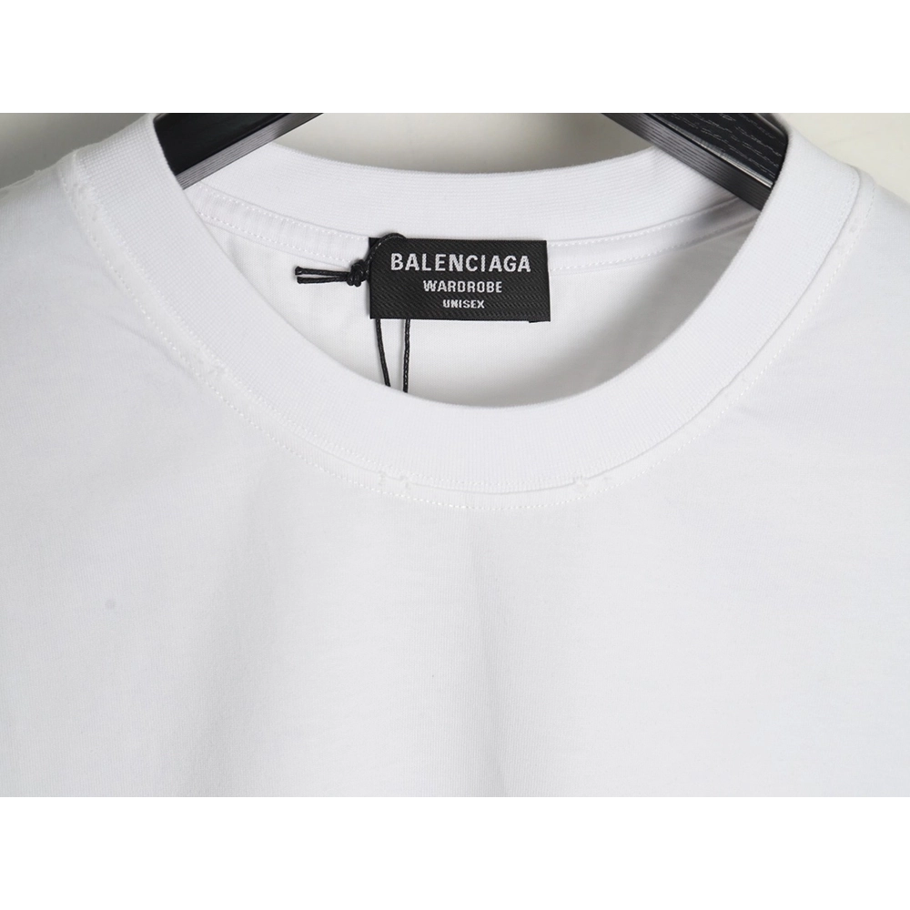Balenciaga multilingual print short-sleeved T-shirt,Balenciaga