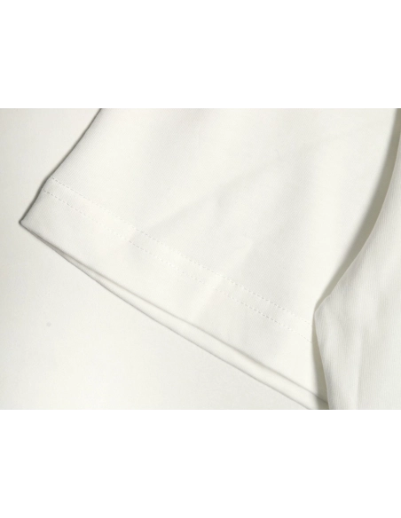 Loewe &amp; Hals Moving Castle Joint Pocket Flame Embroidered Short Sleeve T-shirt,Loewe