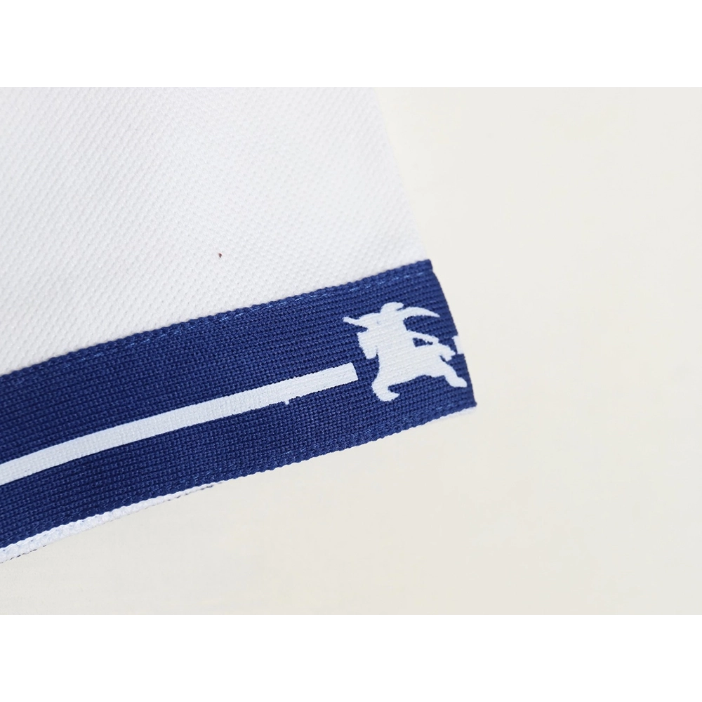 Burberry Warhorse cuff print short sleeve polo shirt,Burberry